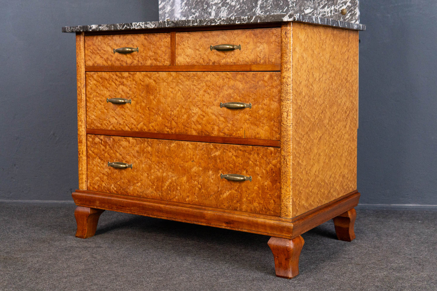 Vintage Spiegel Kommode Schrank Anrichte Regal Alt Antik MÖBLINGER 2408_1502