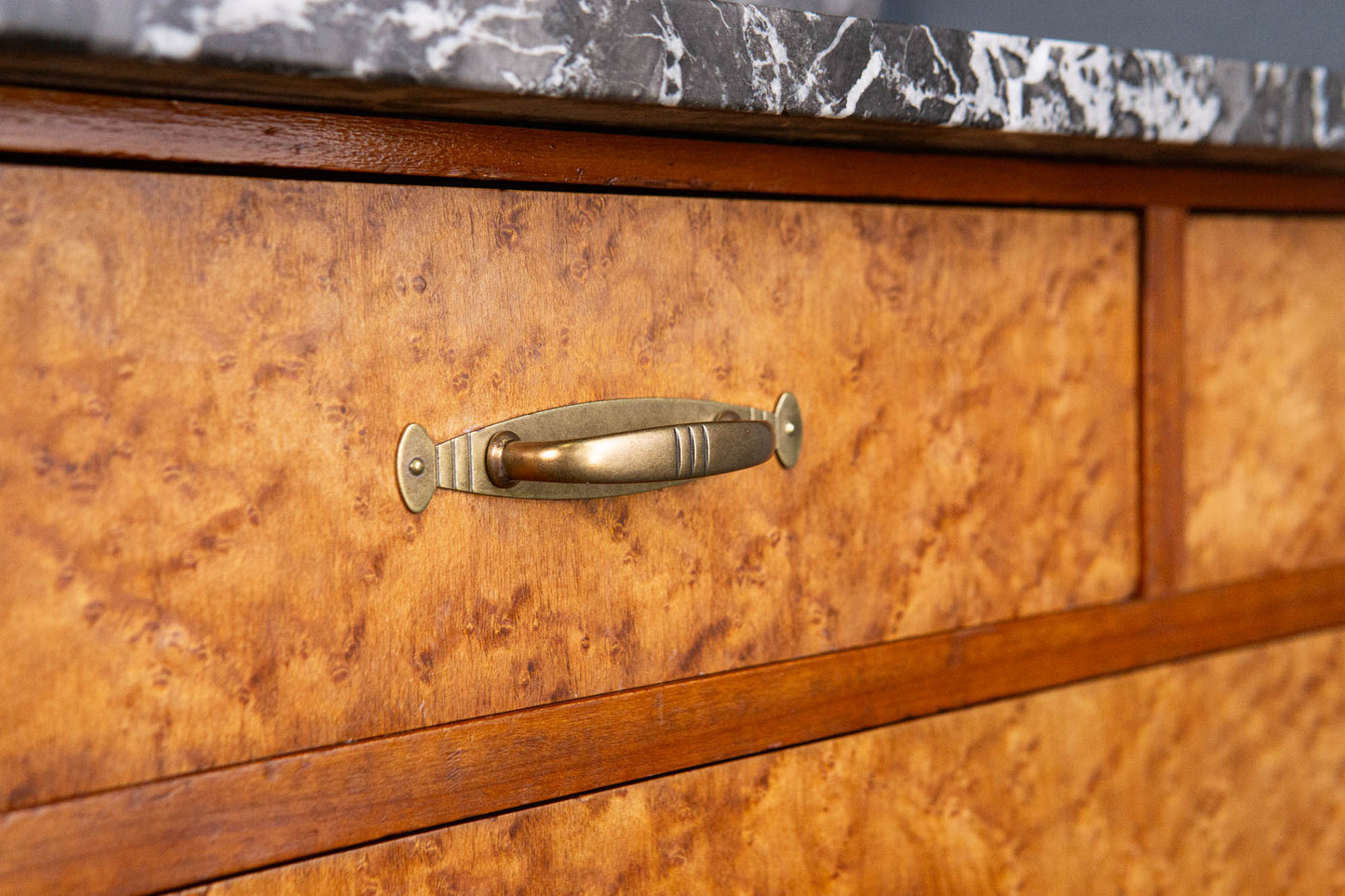 Vintage Spiegel Kommode Schrank Anrichte Regal Alt Antik MÖBLINGER 2408_1502