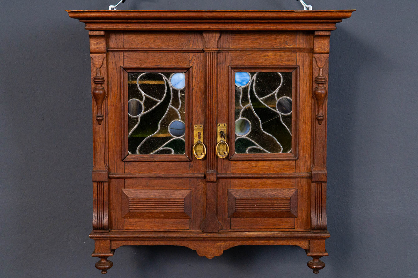 Wandschrank Schrank Kommode Regal Apotheke Alt Antik MÖBLINGER 2408_1903