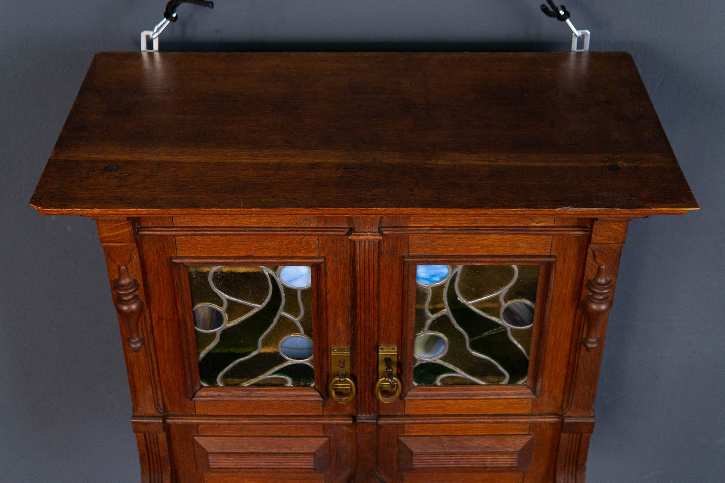 Wandschrank Schrank Kommode Regal Apotheke Alt Antik MÖBLINGER 2408_1903