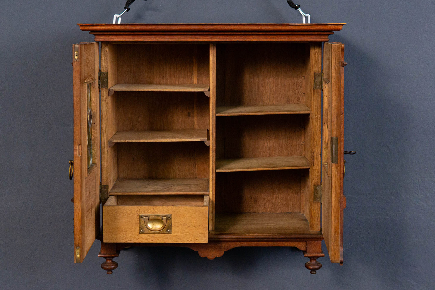 Wandschrank Schrank Kommode Regal Apotheke Alt Antik MÖBLINGER 2408_1903
