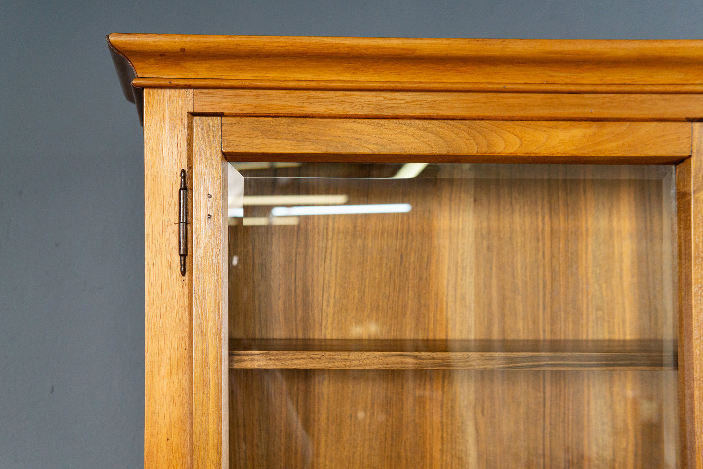 Vintage Sekretär Schreibtisch Vitrine Regal Schrank Alt MÖBLINGER 2503_2503