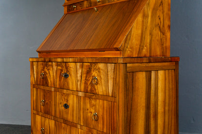 Vintage Sekretär Schreibtisch Vitrine Regal Schrank Alt MÖBLINGER 2503_2503