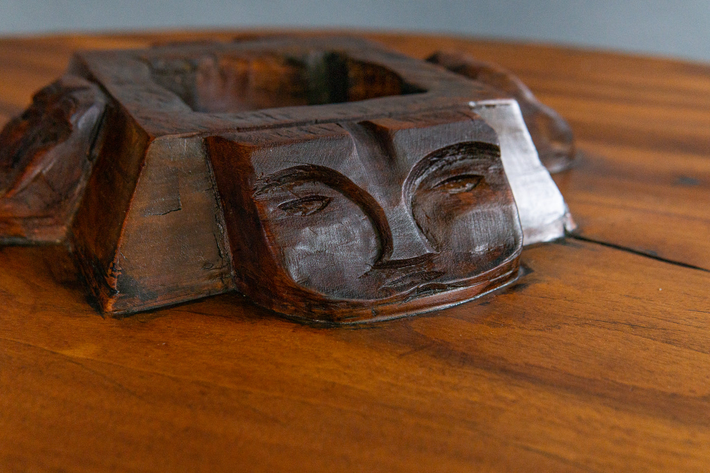 Seltener Afrikanischer Couchtisch, 20.Jahrhundert - Baumstamm Tisch Sofa Couch Alt Table Vintage MÖBLINGER