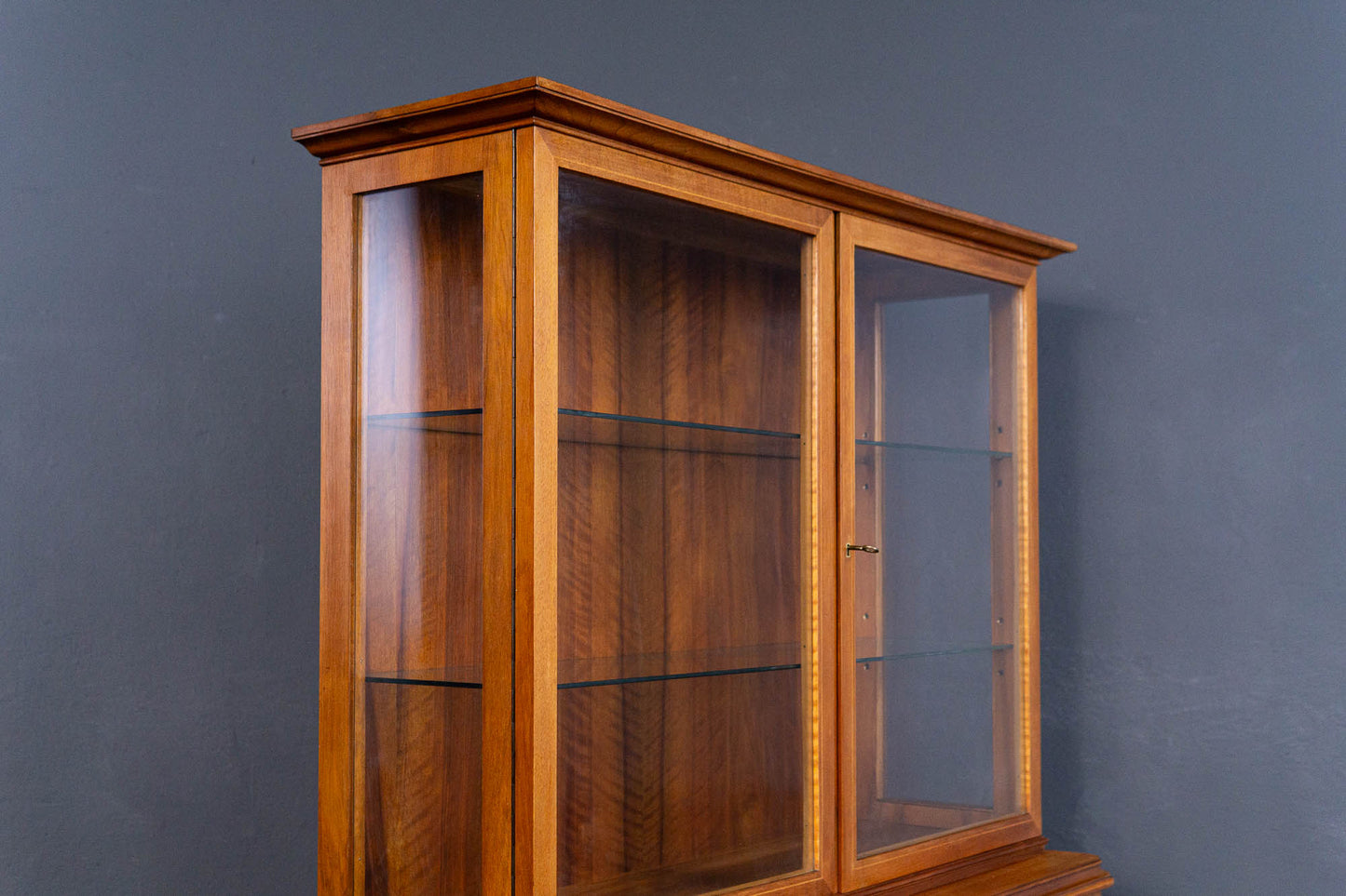 Vintage Vitrine Schrank Kommode Vertiko Regal Alt Antik MÖBLINGER 2408_2102