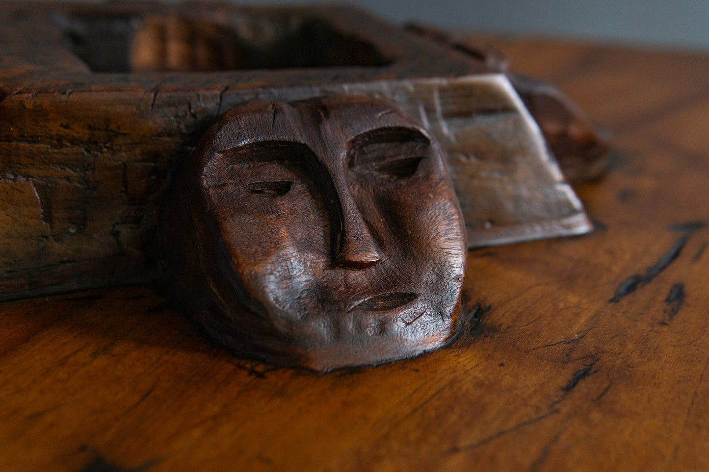 Seltener Afrikanischer Couchtisch, 20.Jahrhundert - Baumstamm Tisch Sofa Couch Alt Table Vintage MÖBLINGER