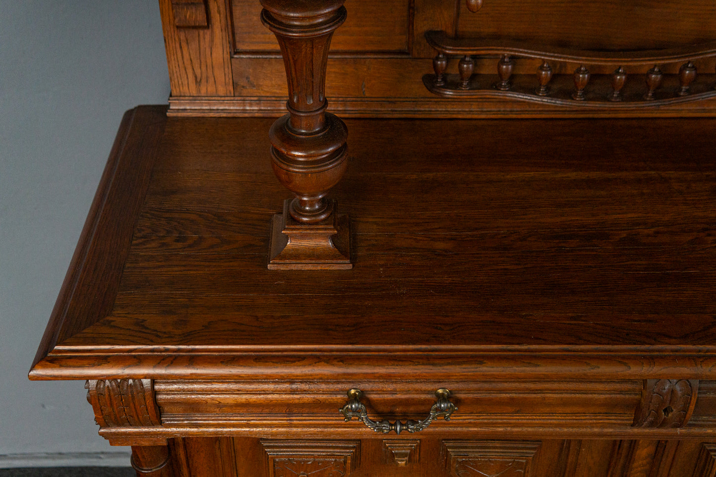 Antik Buffet Anrichte Schrank Regal Kommode Vintage Alt MÖBLINGER 2503_3101