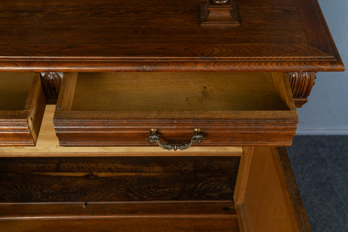 Antik Buffet Anrichte Schrank Regal Kommode Vintage Alt MÖBLINGER 2503_3101