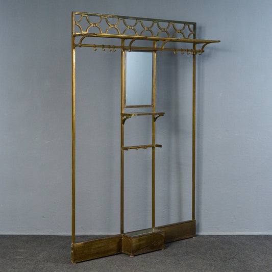 Vintage Garderobe Schrank Spiegel Flur Antik Jugendstil MÖBLINGER 2503_3102