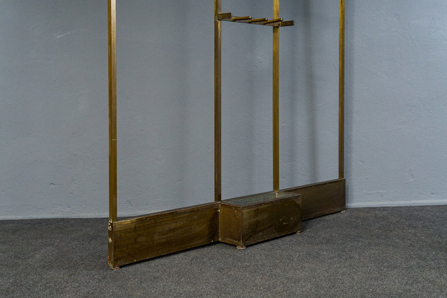 Vintage Garderobe Schrank Spiegel Flur Antik Jugendstil MÖBLINGER 2503_3102