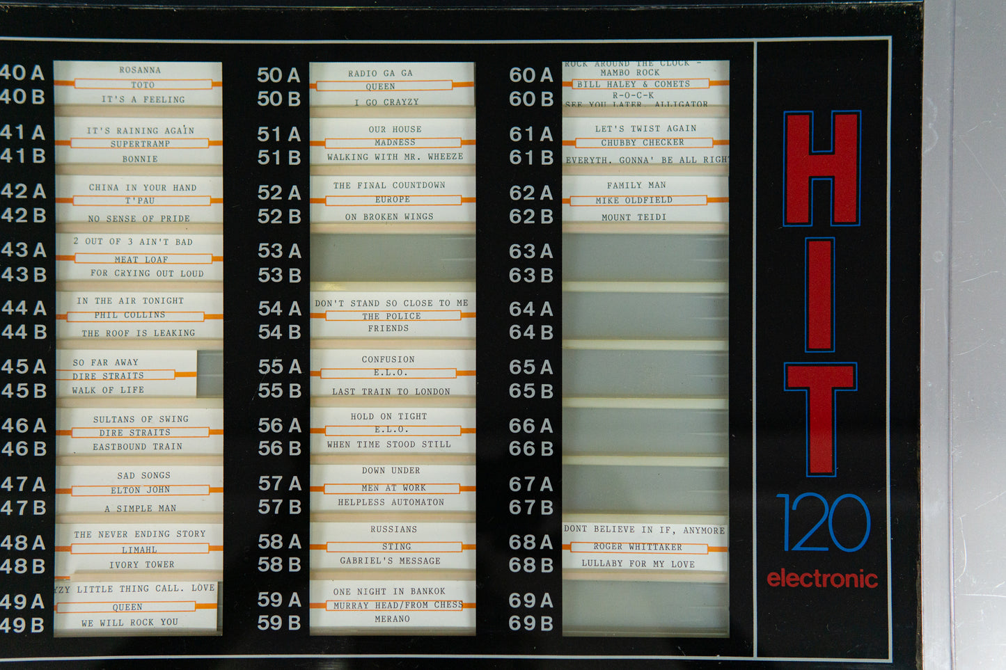 NSM Jukebox Musicbox HIT 120 Radio Deko HiFi Alt Vintage 2208_2401