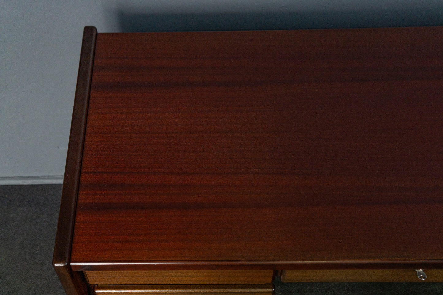 Vintage Schreibtisch Desk Büro Sekretär Kommode Tisch MÖBLINGER 2503_3103