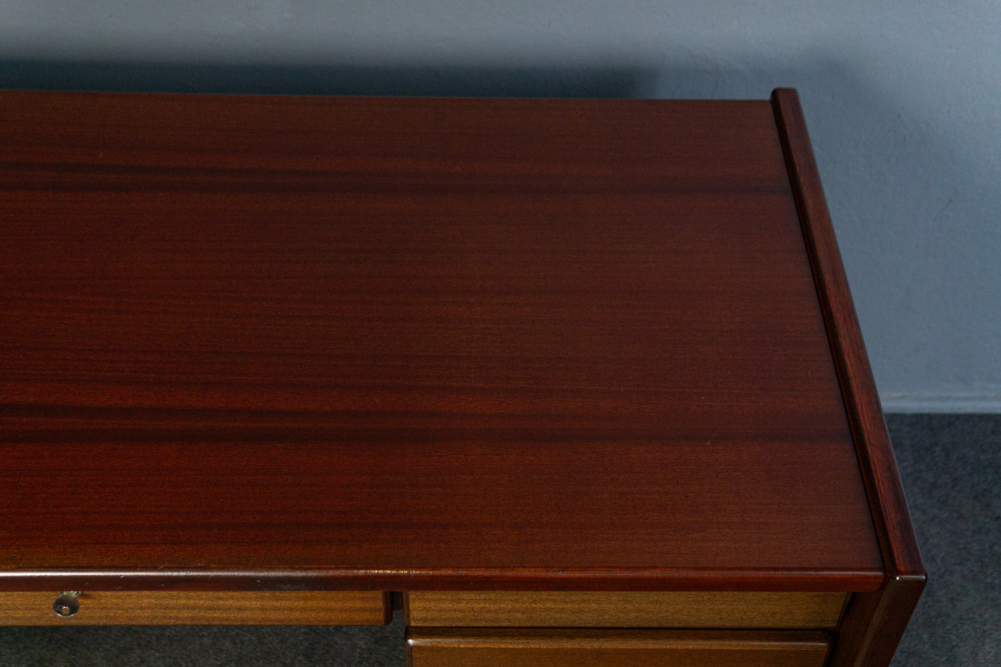 Vintage Schreibtisch Desk Büro Sekretär Kommode Tisch MÖBLINGER 2503_3103