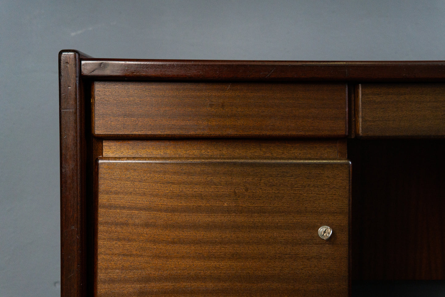 Vintage Schreibtisch Desk Büro Sekretär Kommode Tisch MÖBLINGER 2503_3103