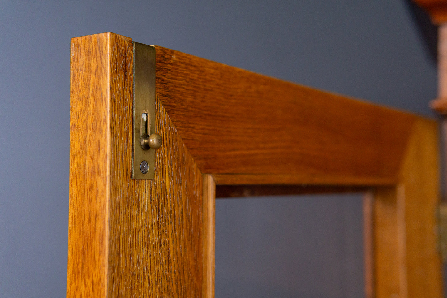 Vintage Vitrine Bücherschrank Regal Kommode Alt Antik MÖBLINGER 2409_0402