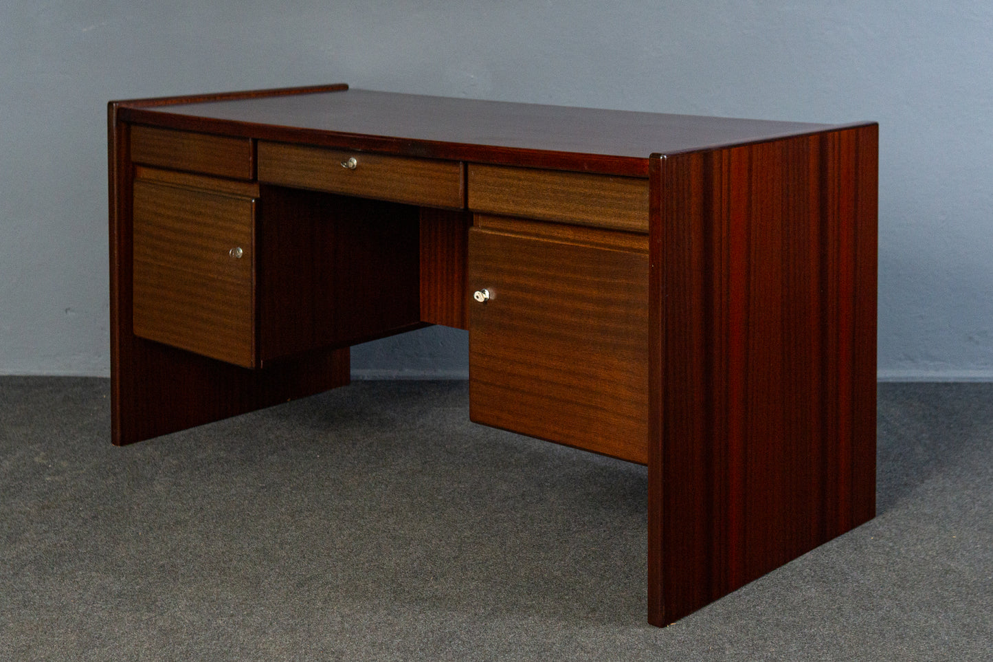 Vintage Schreibtisch Desk Büro Sekretär Kommode Tisch MÖBLINGER 2503_3103