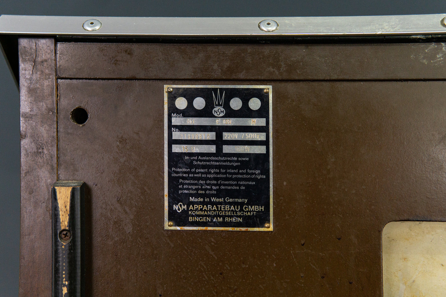 NSM Jukebox Musicbox HIT 120 Radio Deko HiFi Alt Vintage 2208_2401
