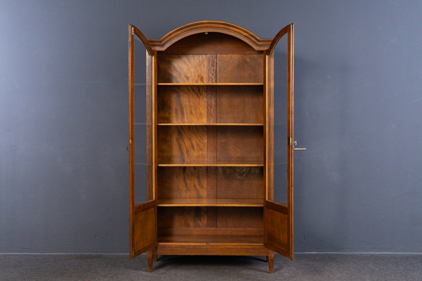 Vitrine Vintage Bücherschrank Regal Kommode Alt Antik MÖBLINGER 2409_0502