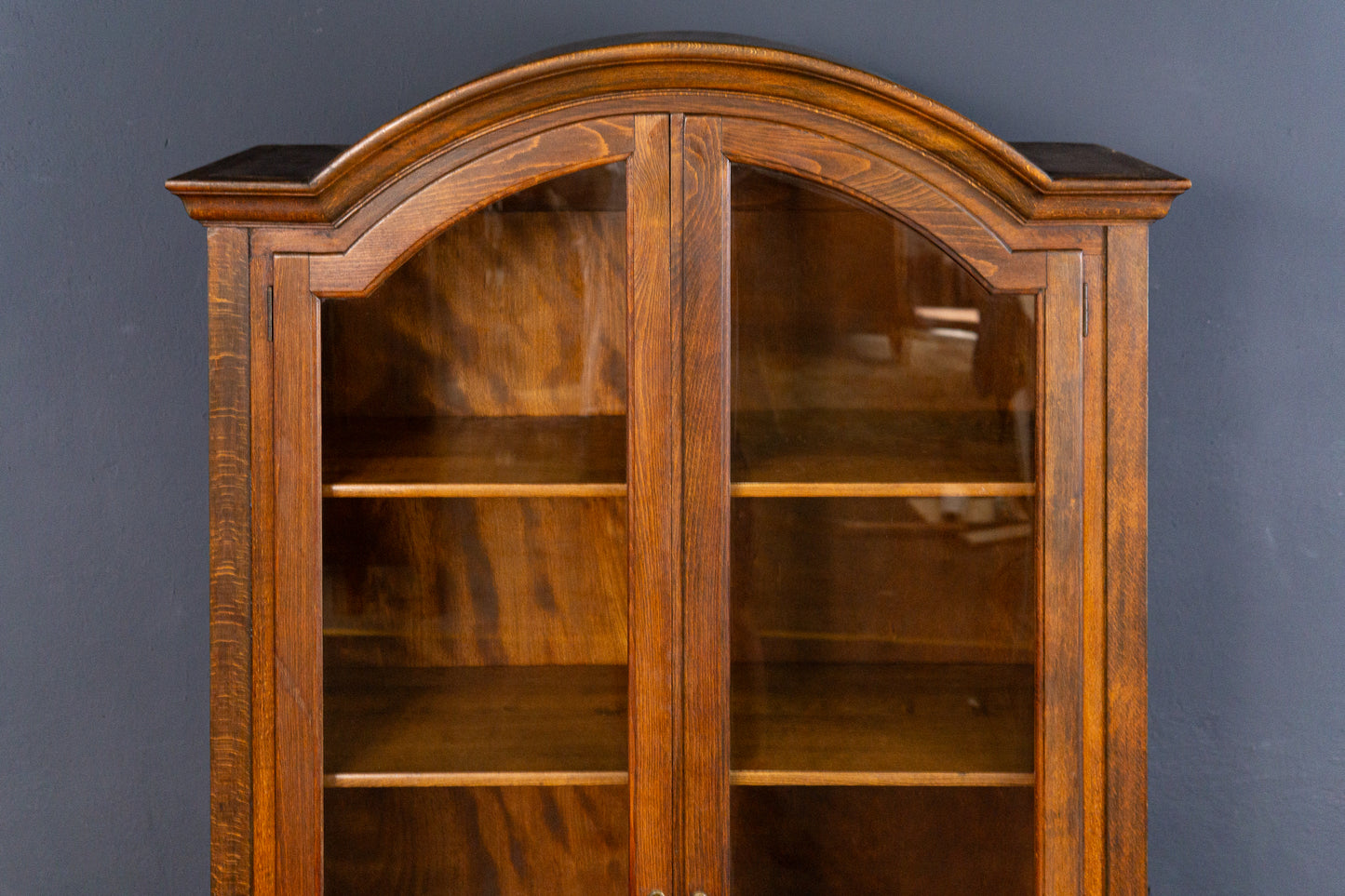Vitrine Vintage Bücherschrank Regal Kommode Alt Antik MÖBLINGER 2409_0502