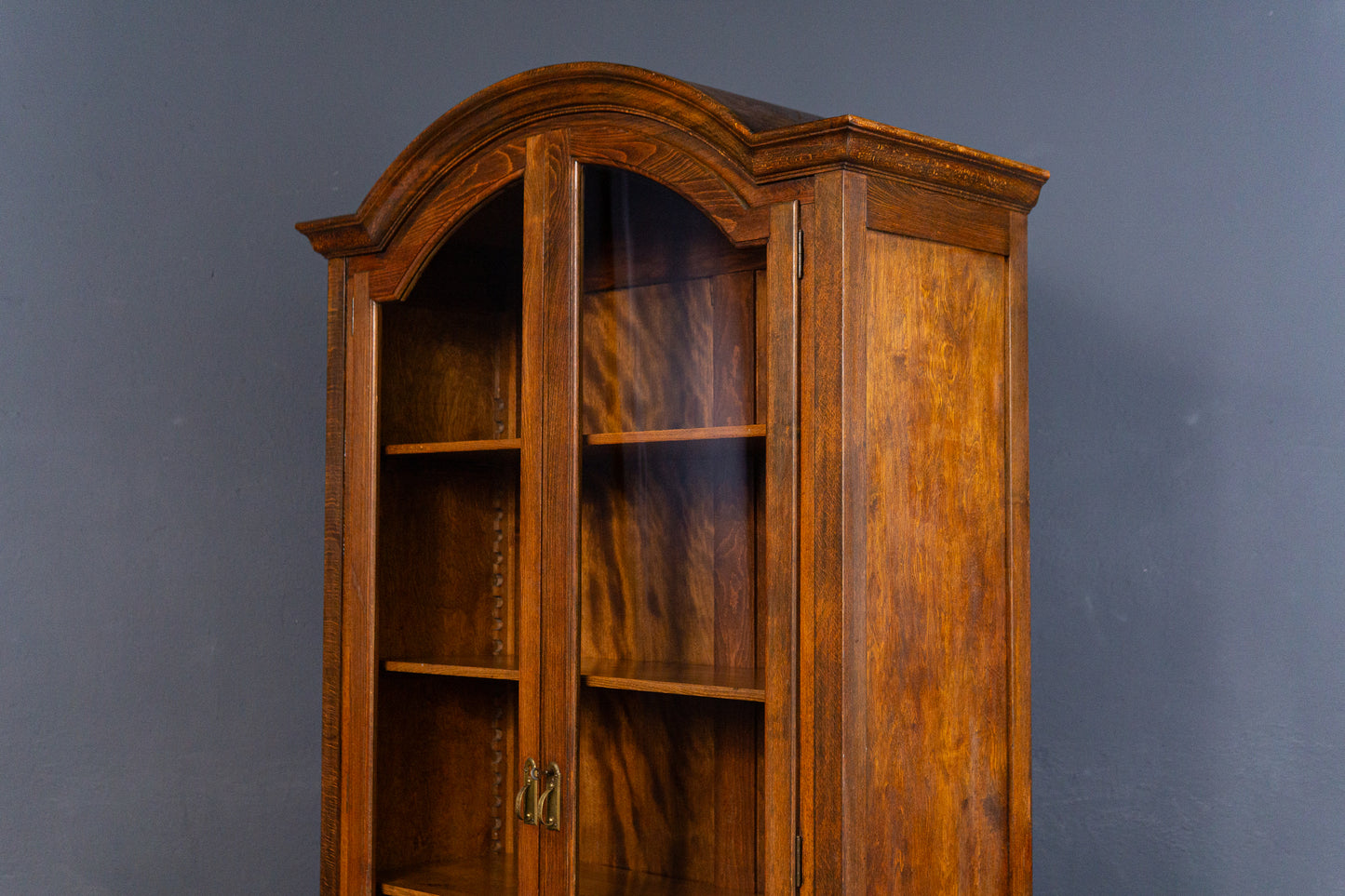 Vitrine Vintage Bücherschrank Regal Kommode Alt Antik MÖBLINGER 2409_0502
