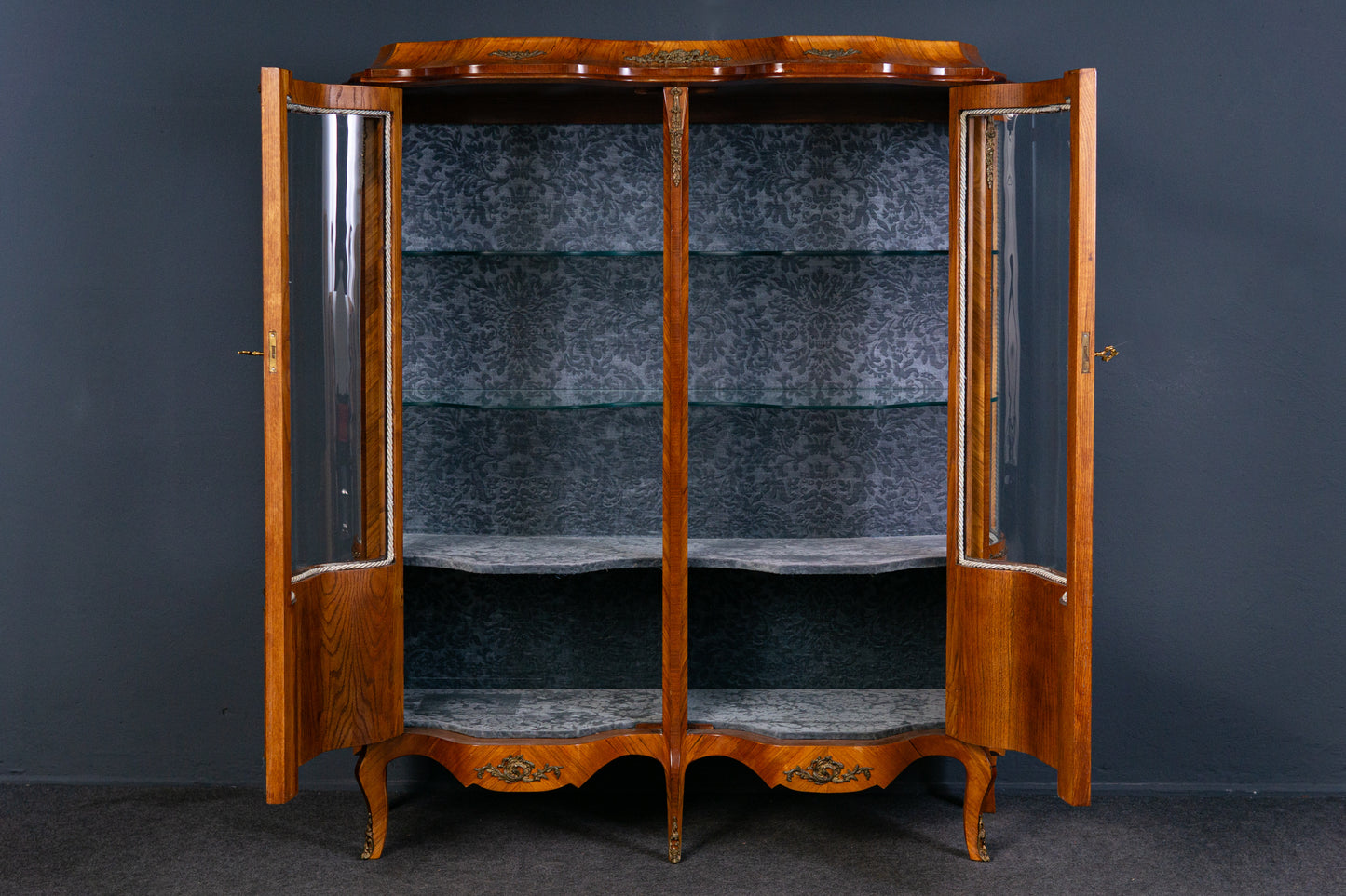 Vitrine Regal Schrank Kommode Anrichte Buffet Alt Antik MÖBLINGER 2309_1903