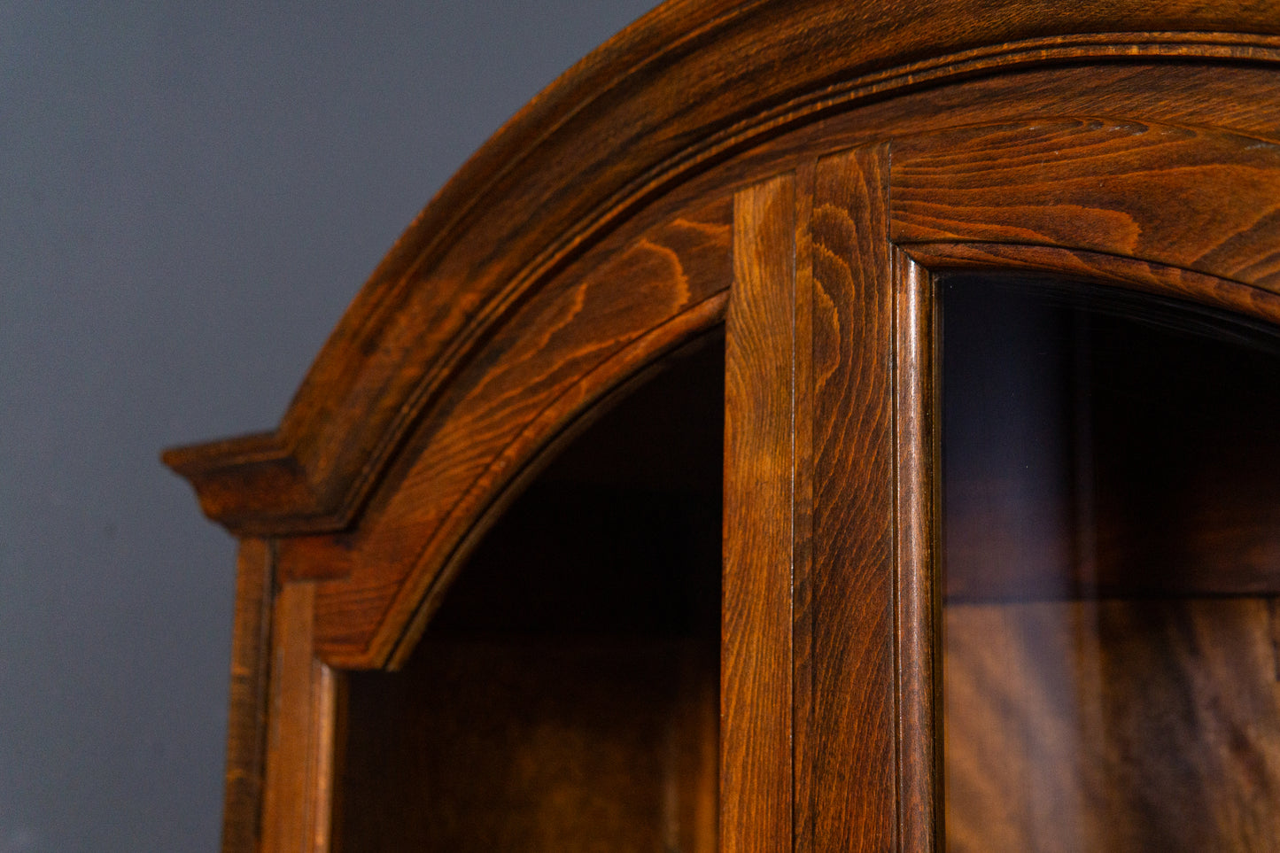 Vitrine Vintage Bücherschrank Regal Kommode Alt Antik MÖBLINGER 2409_0502
