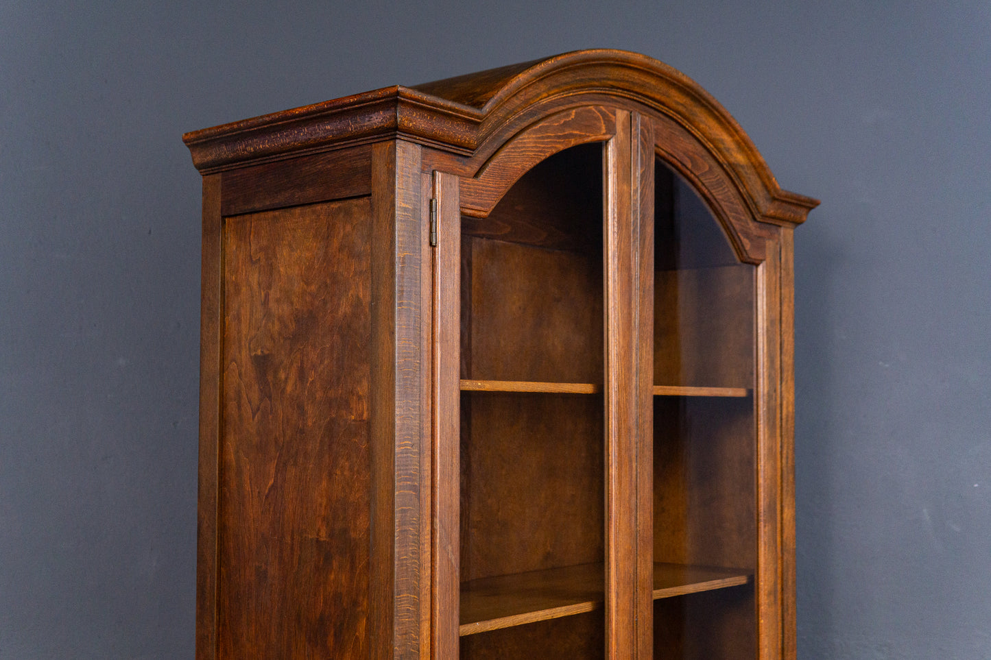 Vitrine Vintage Bücherschrank Regal Kommode Alt Antik MÖBLINGER 2409_0502