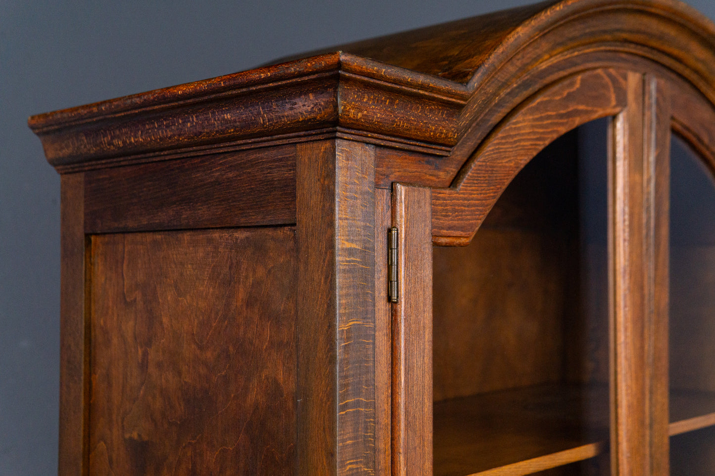 Vitrine Vintage Bücherschrank Regal Kommode Alt Antik MÖBLINGER 2409_0502