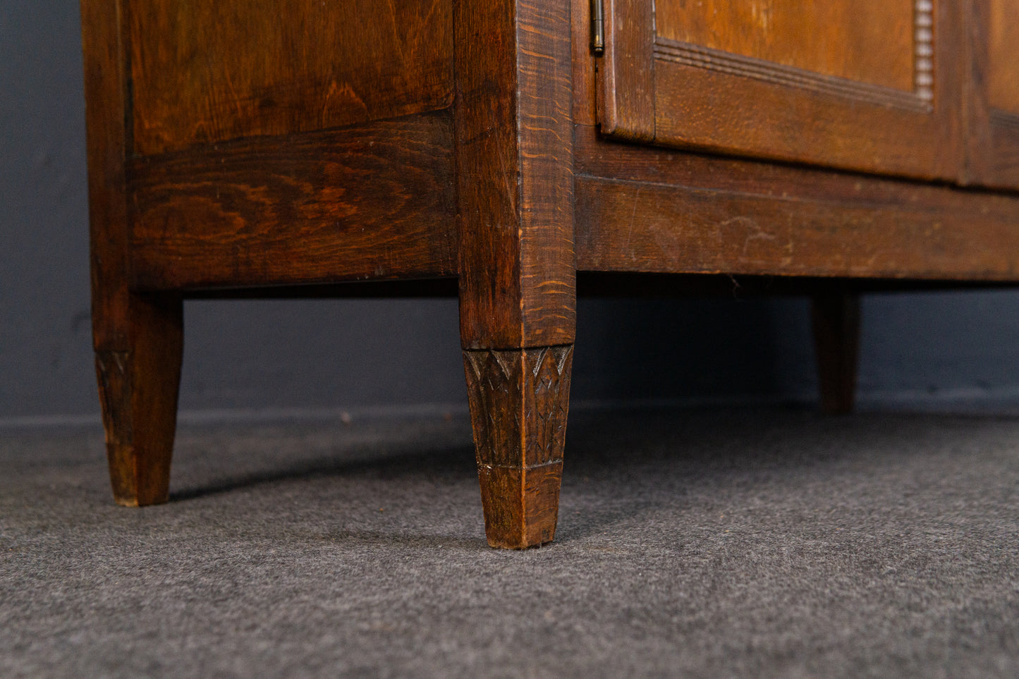 Vitrine Vintage Bücherschrank Regal Kommode Alt Antik MÖBLINGER 2409_0502