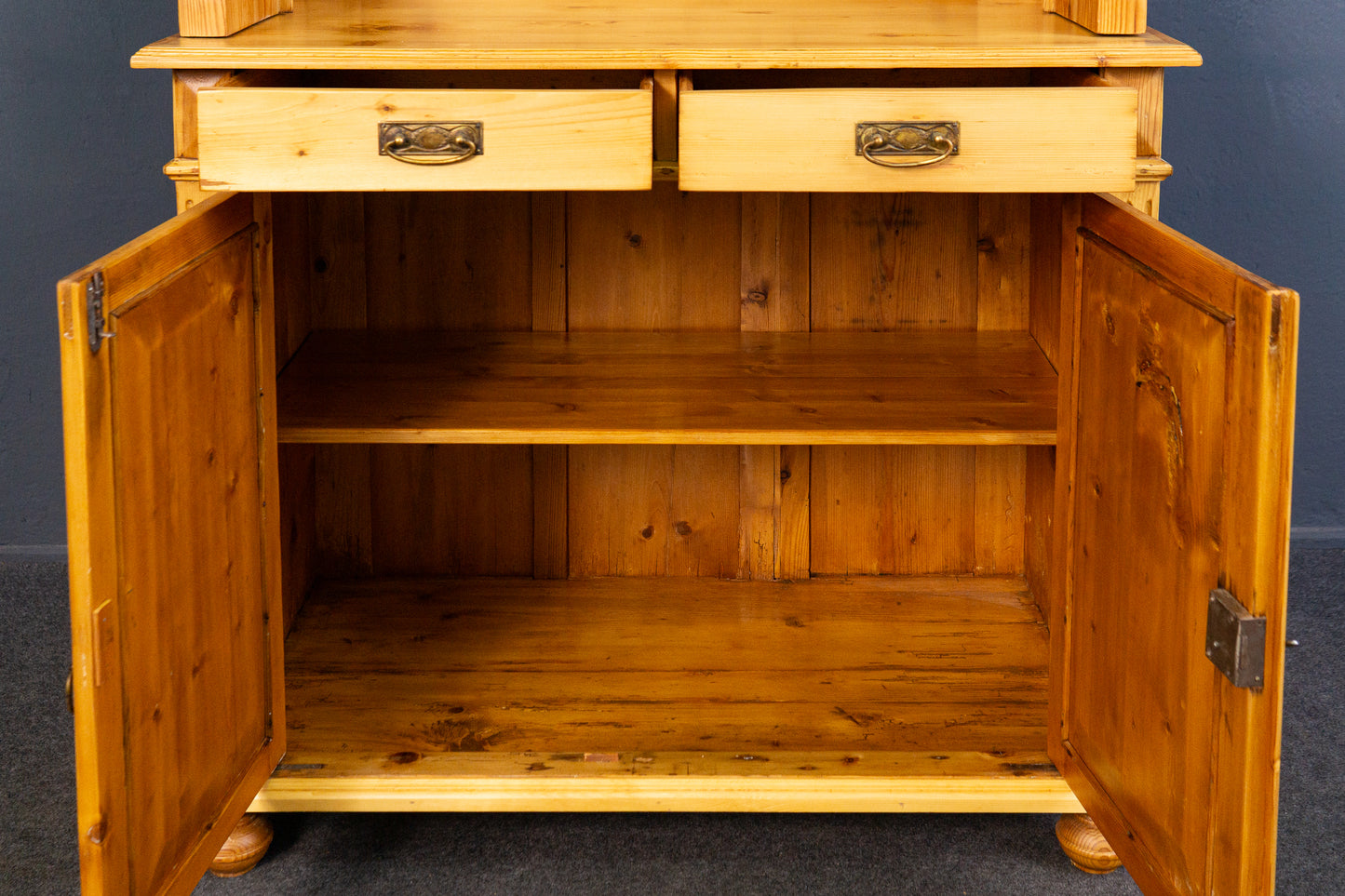 Buffet Schrank Vintage Vitrine Regal Kommode Alt Antik MÖBLINGER 2409_0504