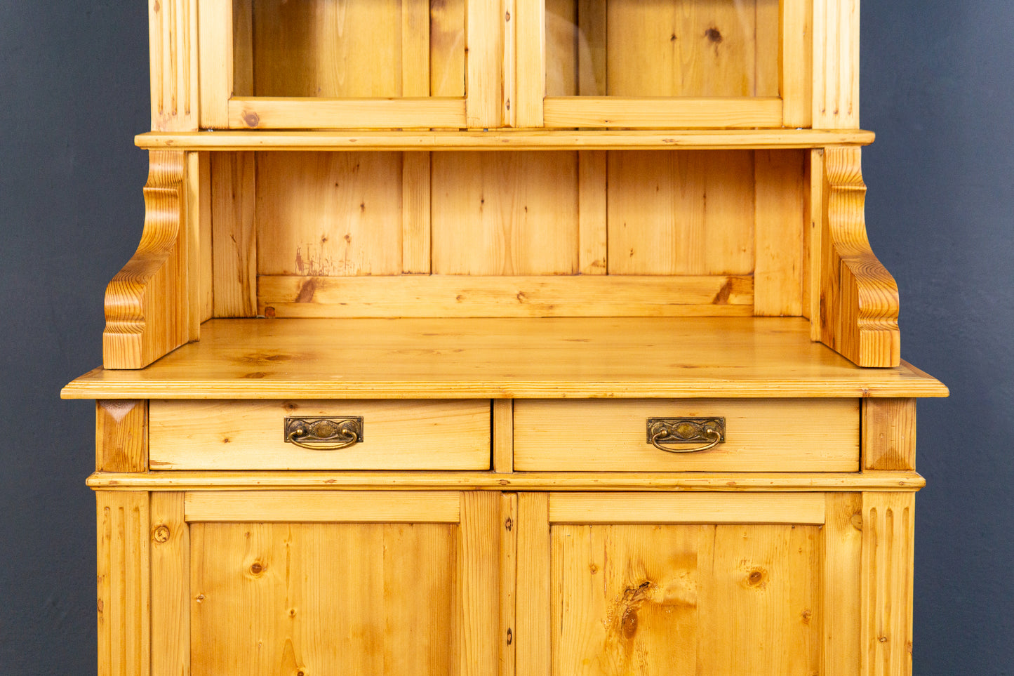 Buffet Schrank Vintage Vitrine Regal Kommode Alt Antik MÖBLINGER 2409_0504