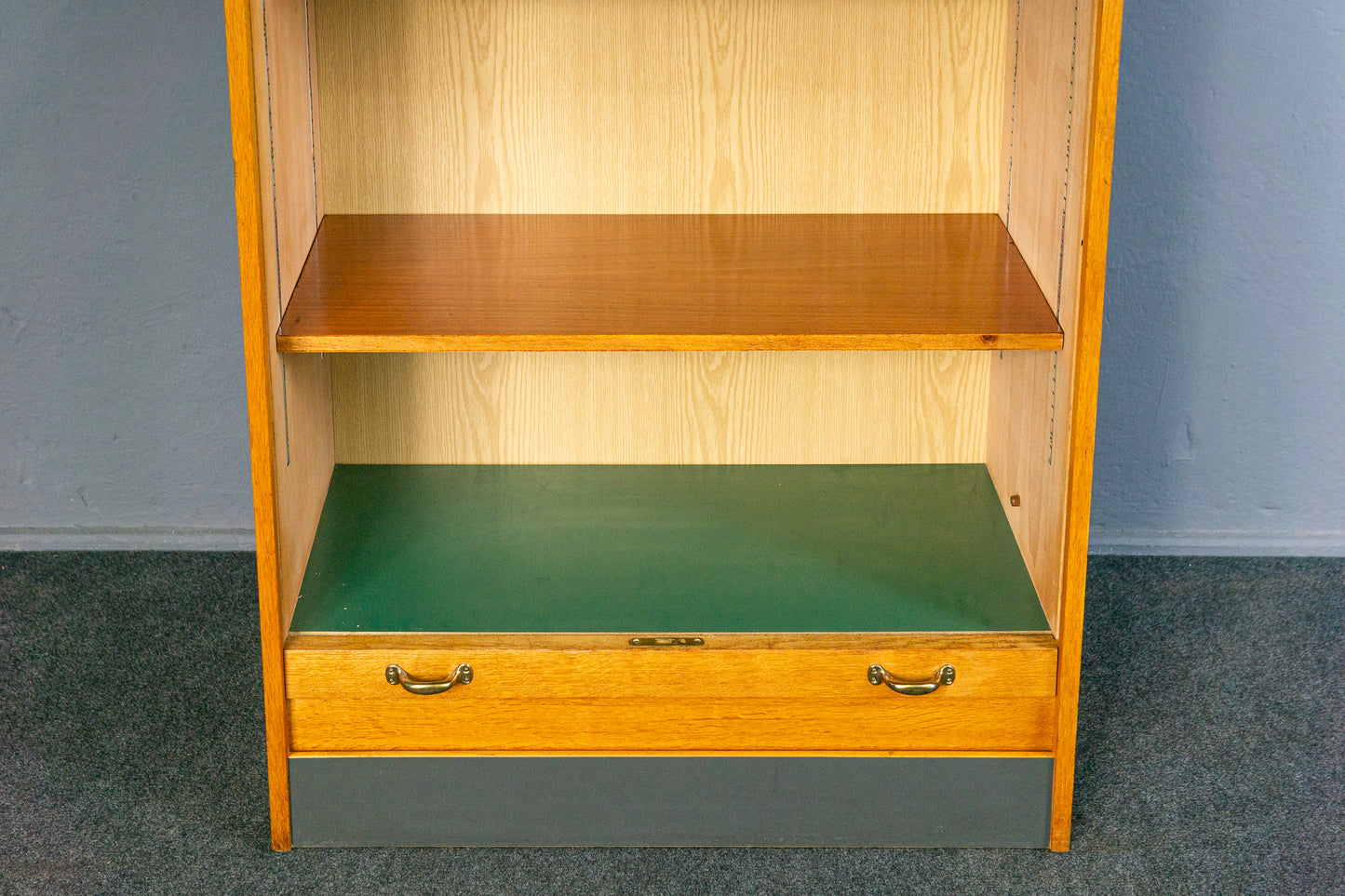 Vintage Rollladenschrank Regal Kommode Schrank Büro Alt MÖBLINGER 2504_0703