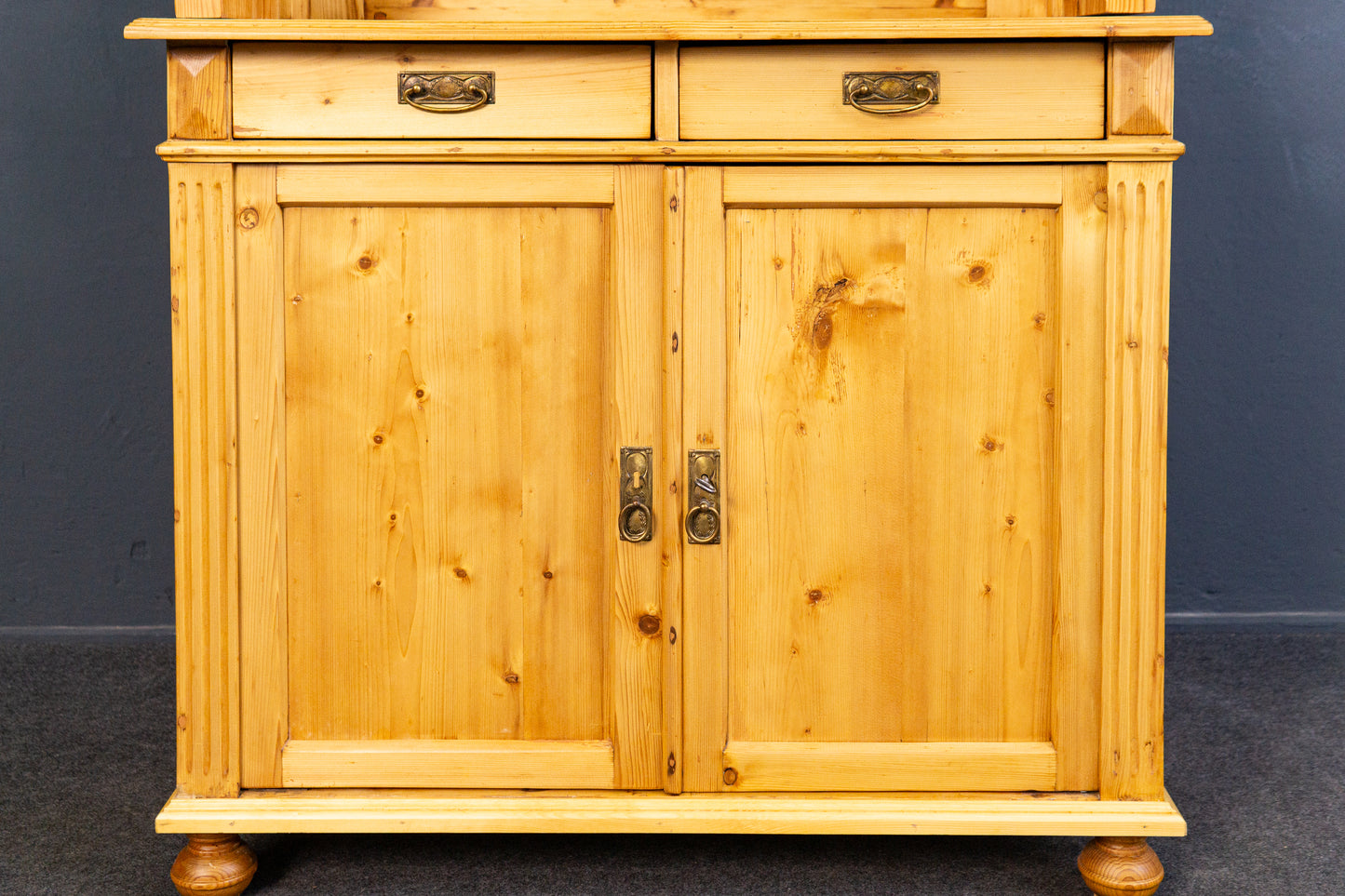 Buffet Schrank Vintage Vitrine Regal Kommode Alt Antik MÖBLINGER 2409_0504