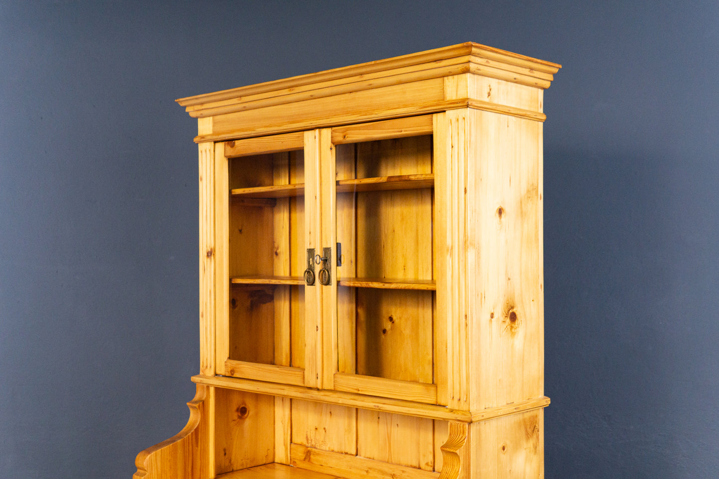 Buffet Schrank Vintage Vitrine Regal Kommode Alt Antik MÖBLINGER 2409_0504