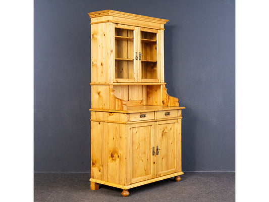 Buffet Schrank Vintage Vitrine Regal Kommode Alt Antik MÖBLINGER 2409_0504