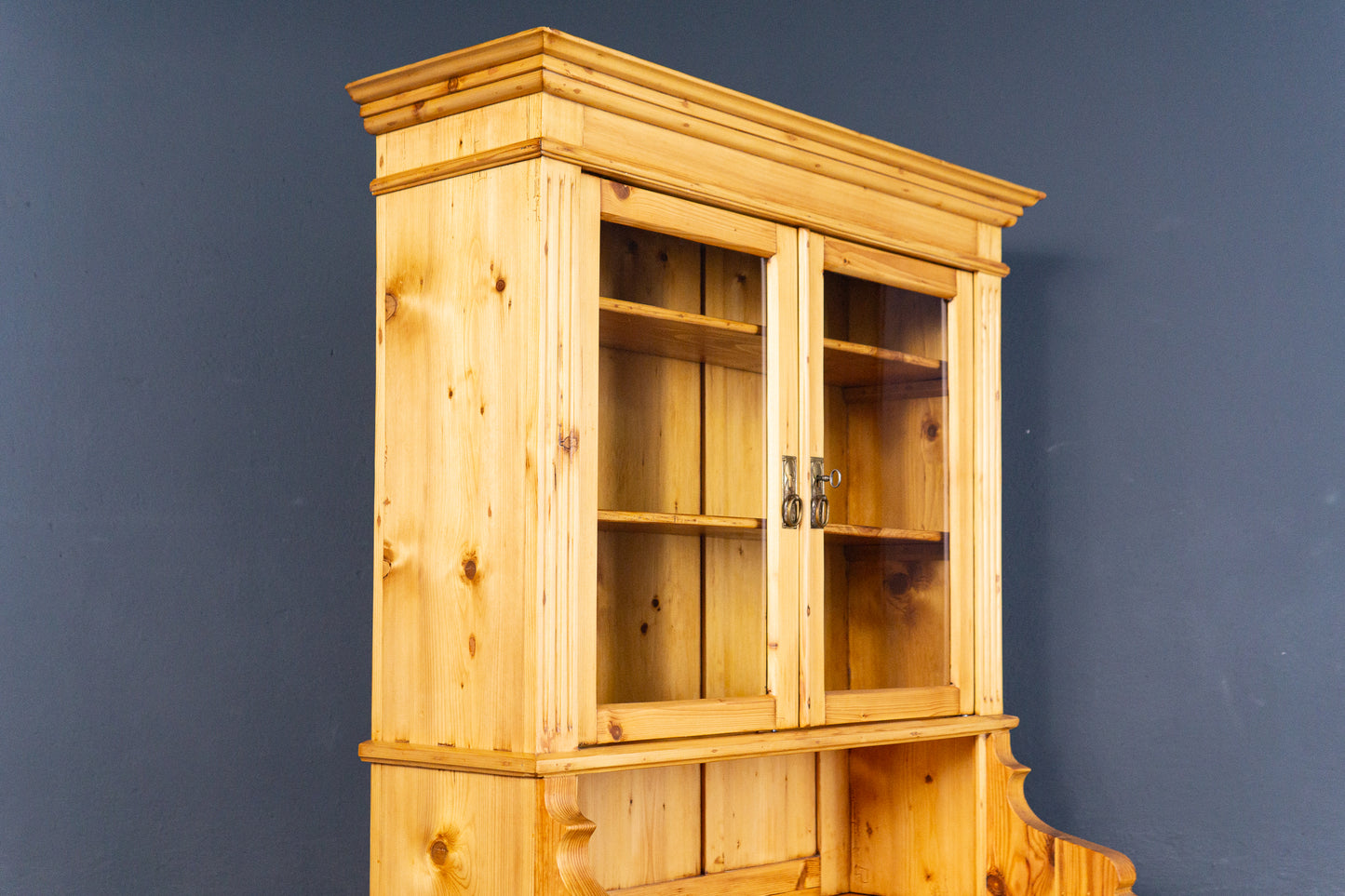 Buffet Schrank Vintage Vitrine Regal Kommode Alt Antik MÖBLINGER 2409_0504