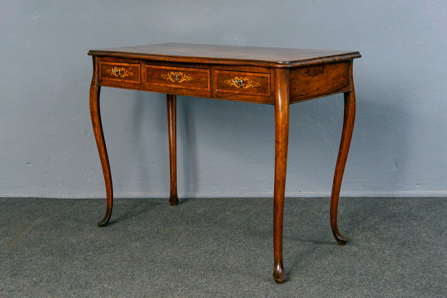 Antik Konsole Schreibtisch Kommode Tisch Vintage Alt MÖBLINGER 2504_0704