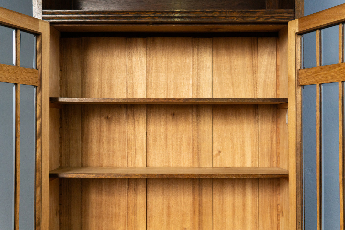Antik Bücherschrank Regal Schrank Kommode Vintage Alt MÖBLINGER 2504_1403