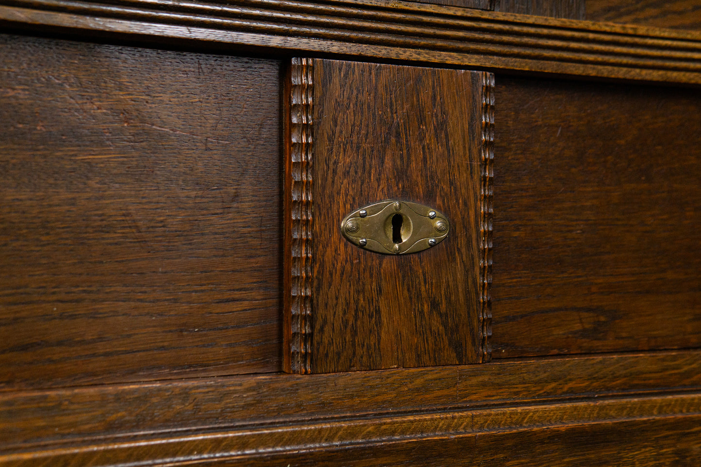 Antik Bücherschrank Regal Schrank Kommode Vintage Alt MÖBLINGER 2504_1403