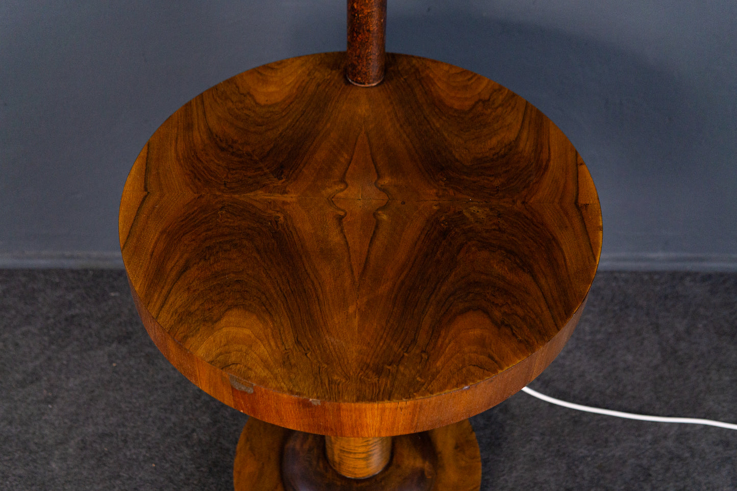 Stehlampe Tisch Beistelltisch Stehleuchte Sofa Alt Antik MÖBLINGER 2409_1102