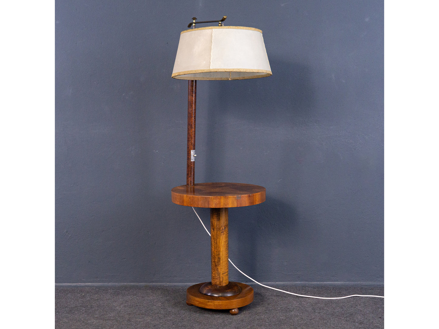 Stehlampe Tisch Beistelltisch Stehleuchte Sofa Alt Antik MÖBLINGER 2409_1102