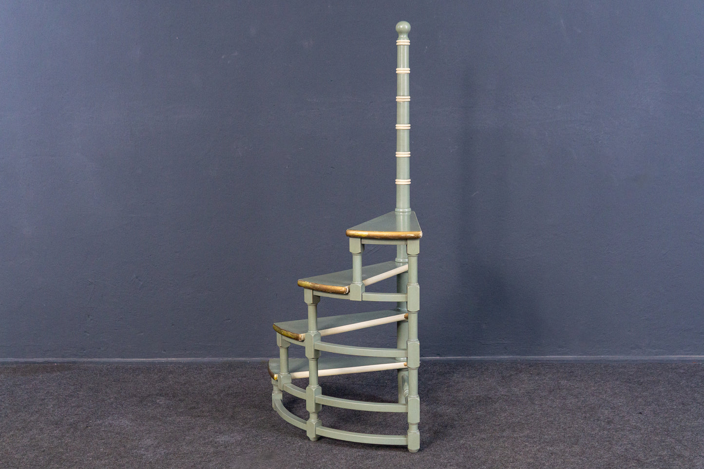 Bibliothek Treppe Tritt Leiter Schrank Regal Hocker MÖBLINGER 2409_1602