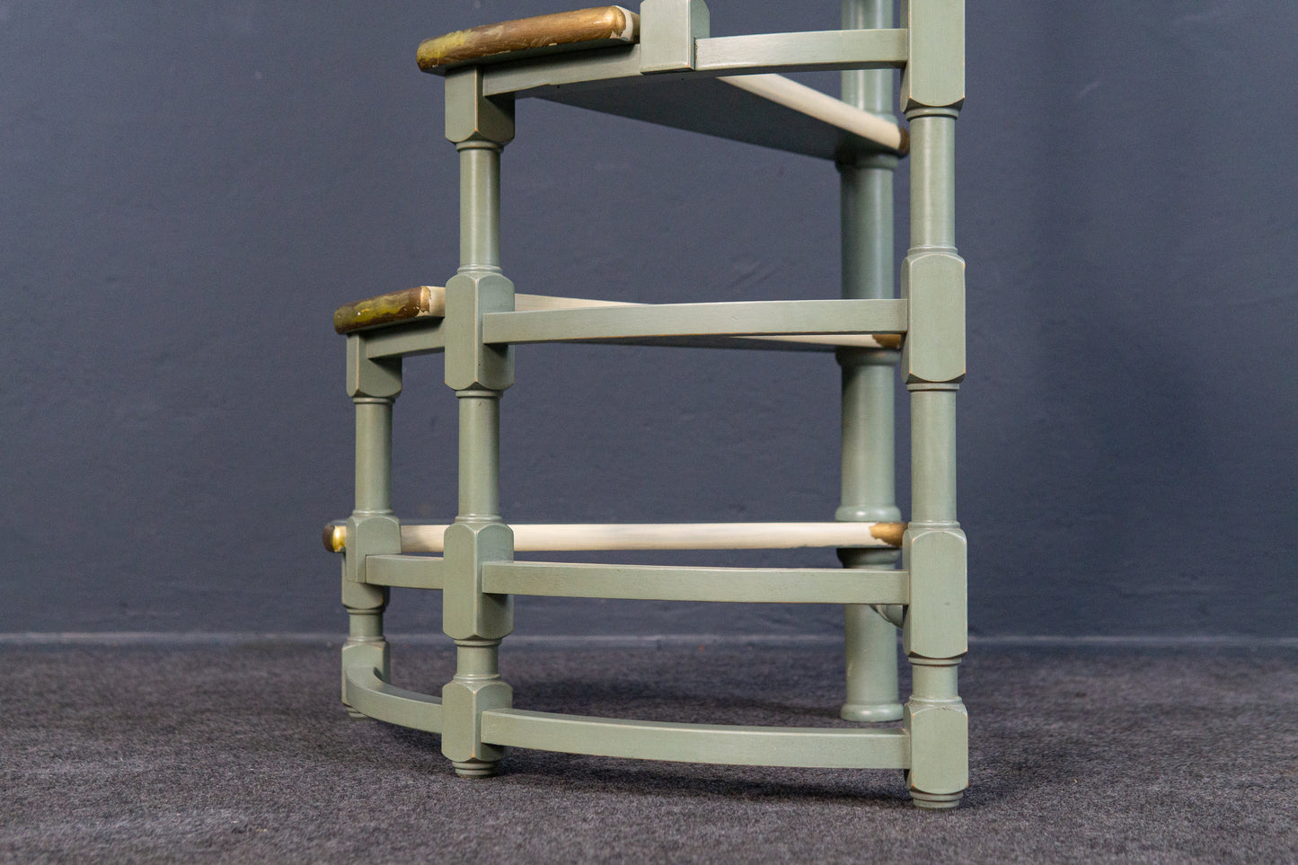 Bibliothek Treppe Tritt Leiter Schrank Regal Hocker MÖBLINGER 2409_1602