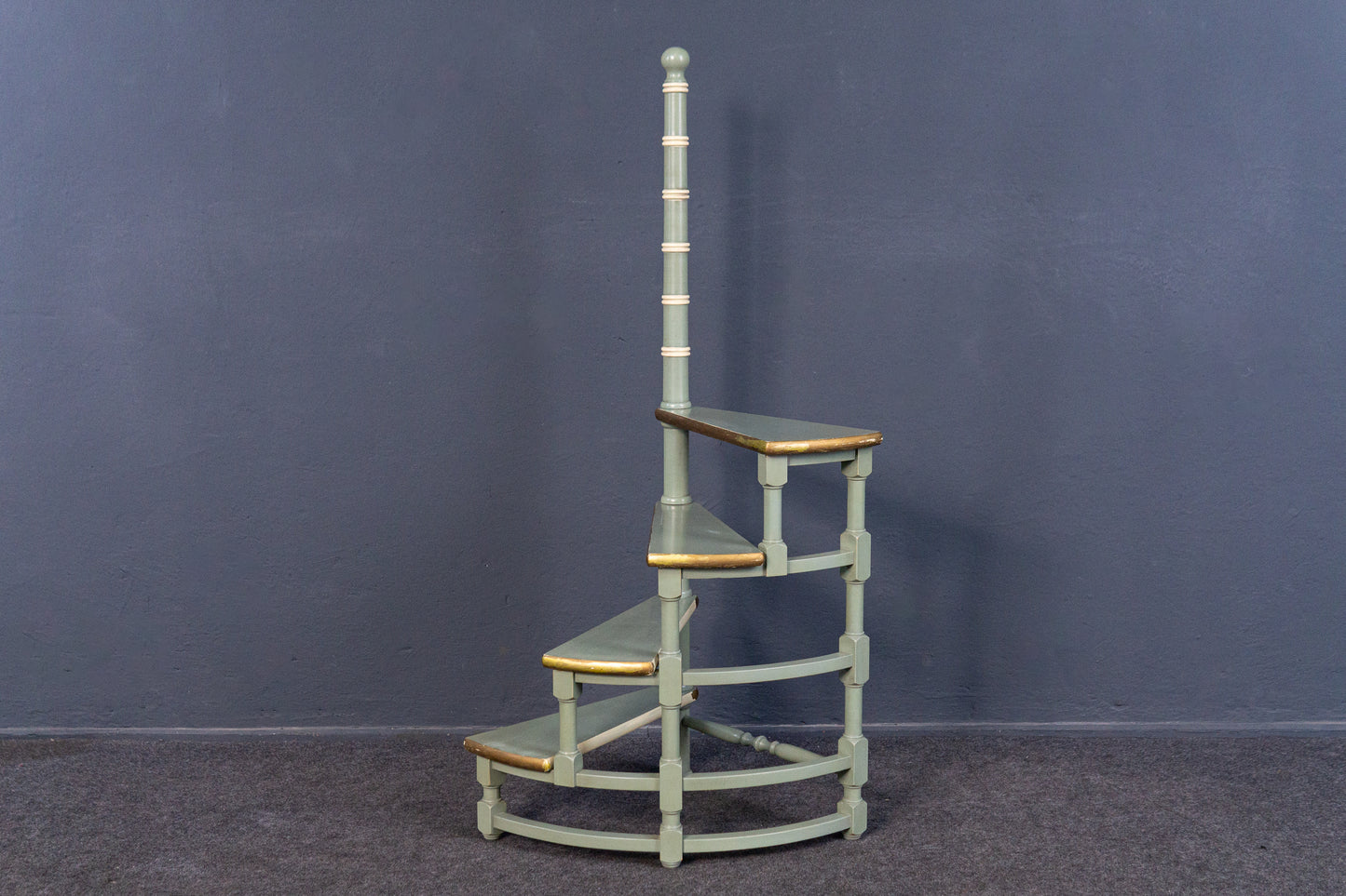 Bibliothek Treppe Tritt Leiter Schrank Regal Hocker MÖBLINGER 2409_1602