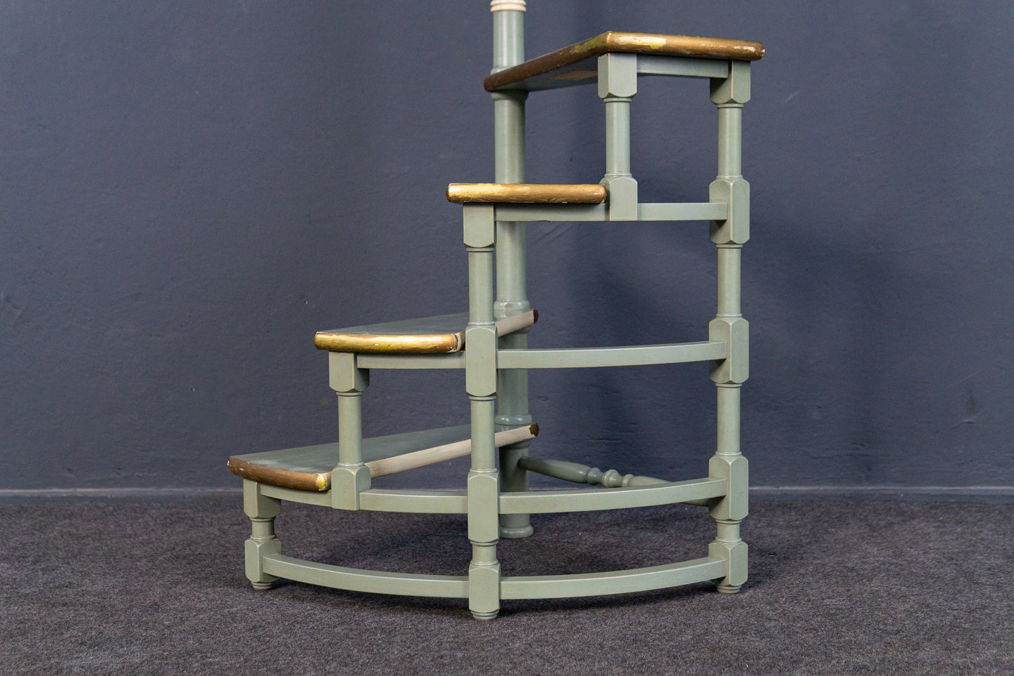 Bibliothek Treppe Tritt Leiter Schrank Regal Hocker MÖBLINGER 2409_1602