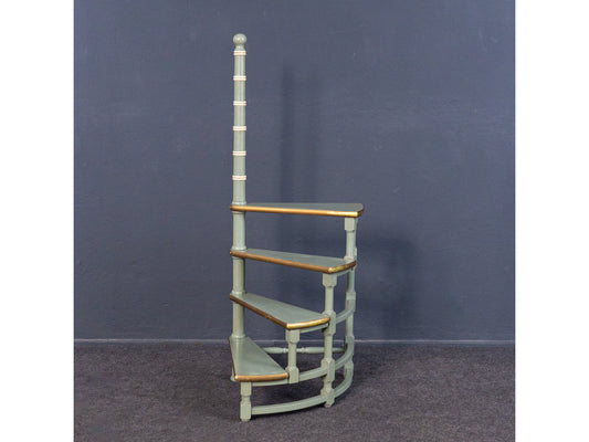 Bibliothek Treppe Tritt Leiter Schrank Regal Hocker MÖBLINGER 2409_1602