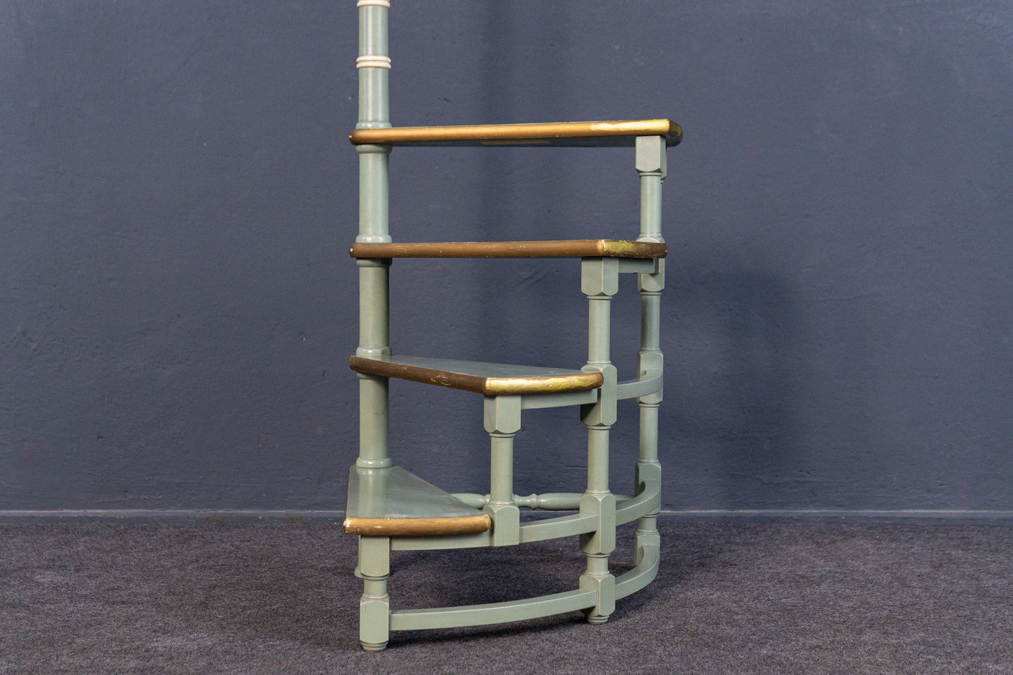 Bibliothek Treppe Tritt Leiter Schrank Regal Hocker MÖBLINGER 2409_1602