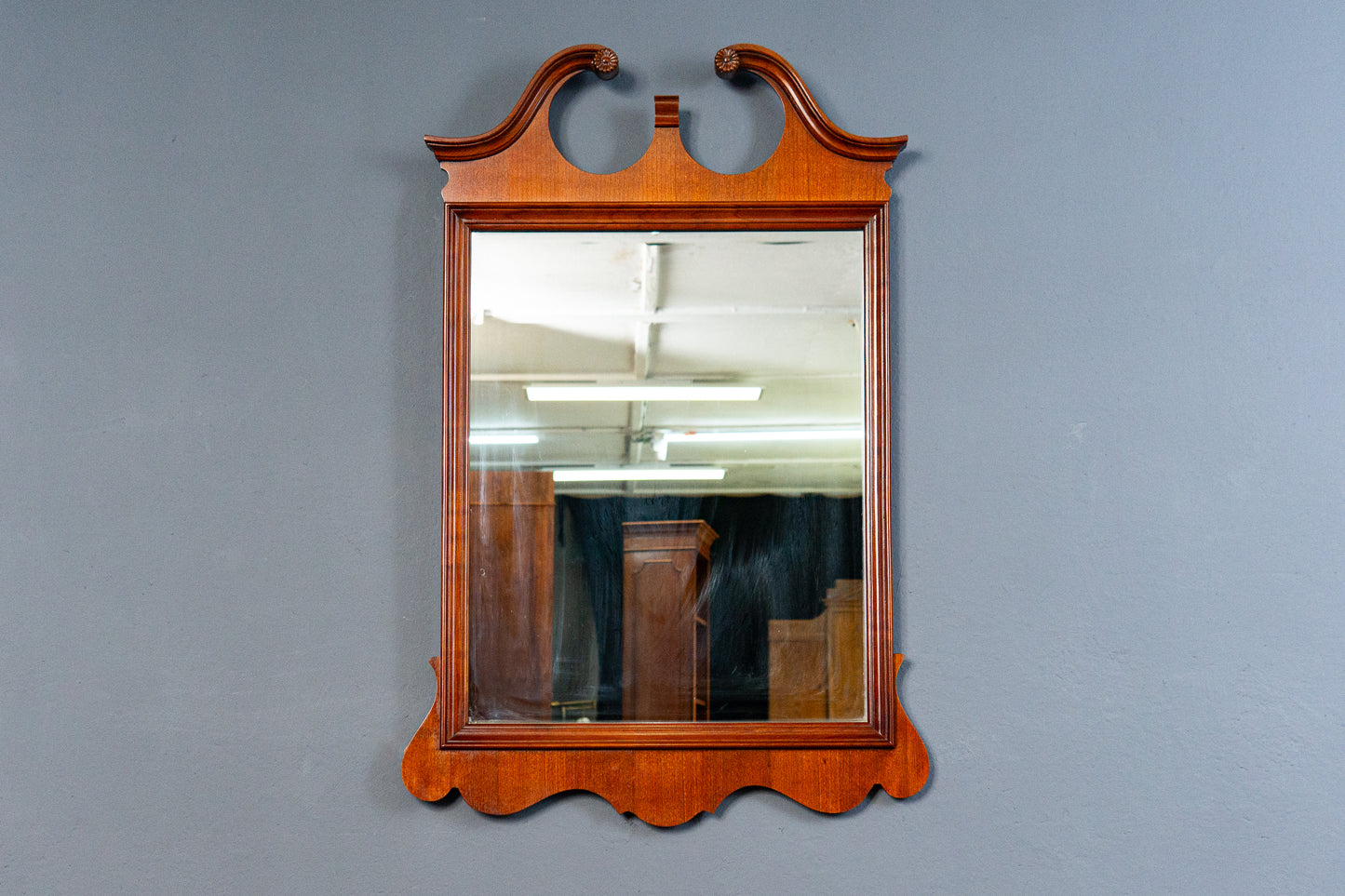 Charmanter Spiegel im Englischen Stil - Wandspiegel Flur Antik-Stil Mirror Garderobe Schrank Kommode MÖBLINGER