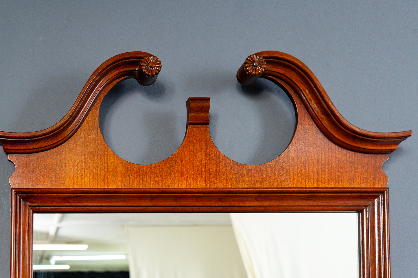 Charmanter Spiegel im Englischen Stil - Wandspiegel Flur Antik-Stil Mirror Garderobe Schrank Kommode MÖBLINGER