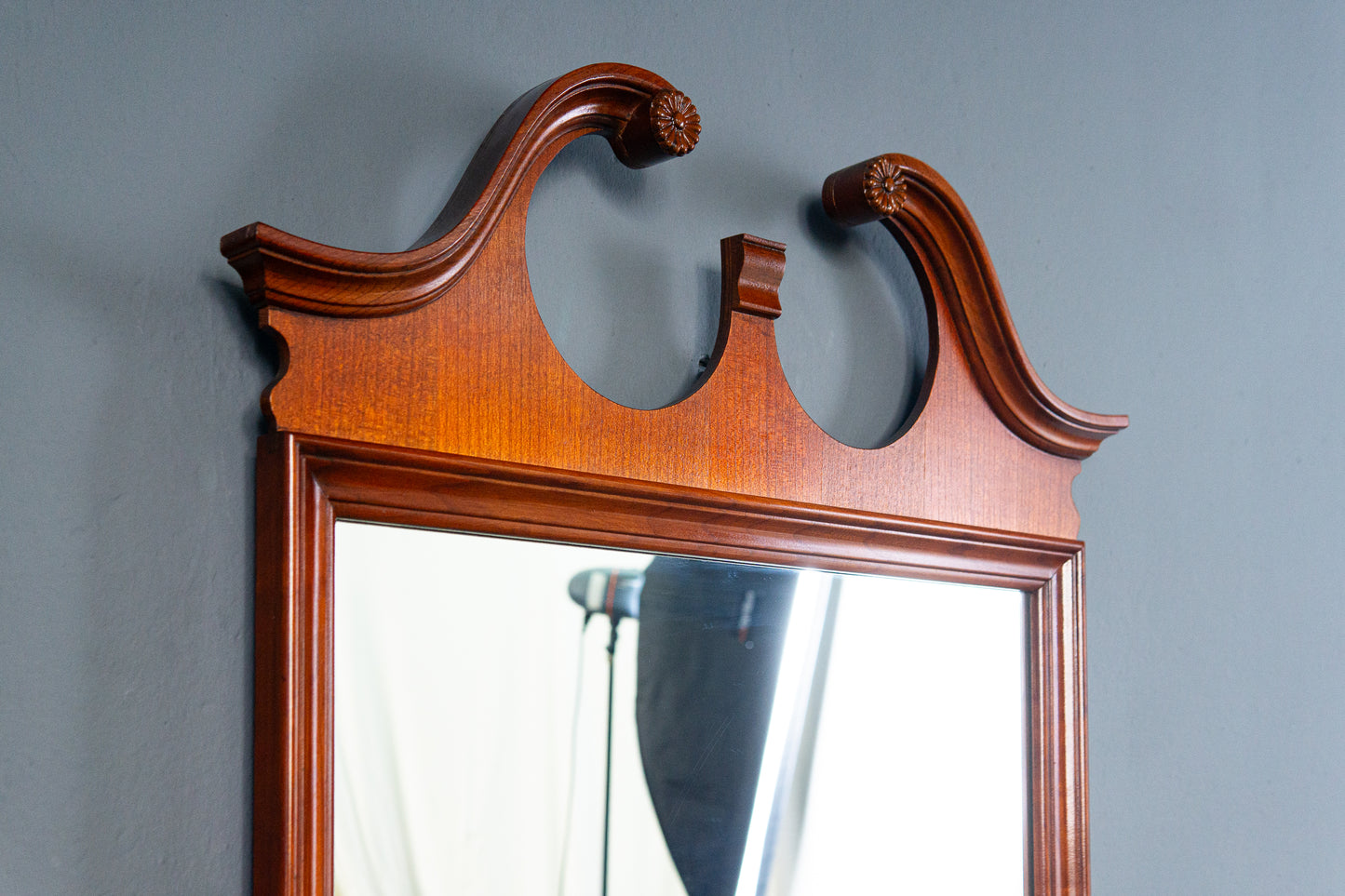 Charmanter Spiegel im Englischen Stil - Wandspiegel Flur Antik-Stil Mirror Garderobe Schrank Kommode MÖBLINGER